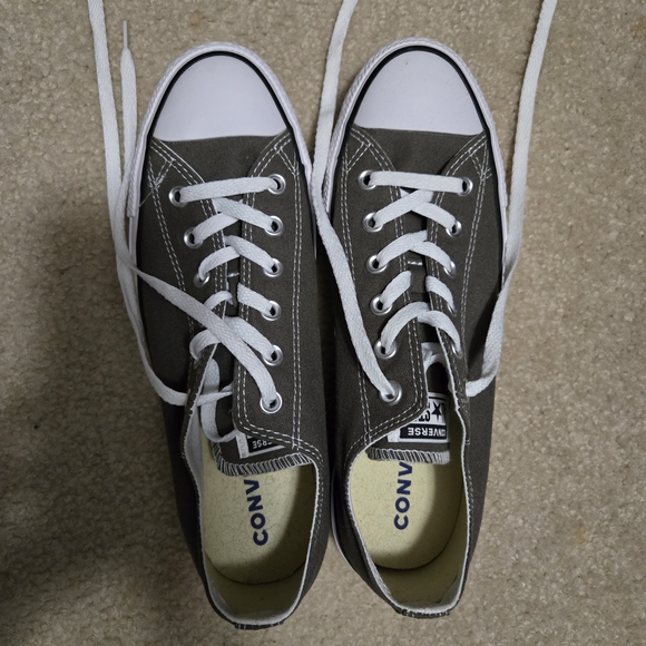Converse Charcoal Low-Top Sneakers - Picture 1 of 1